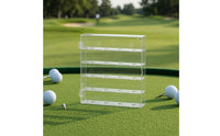 Golf Ball Display Case Wall-Mounted Golf Ball Collection Case Clear for Home Decor