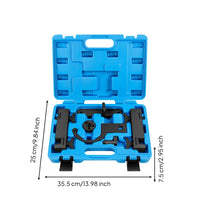 6 Pieces Engine Timing Tool Kit Camshaft Drive Shaft Timing Tool Set Portable Storage Case for Mechanics, Garage