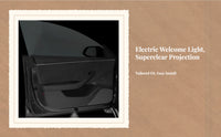 Car door LED projector for Sedan