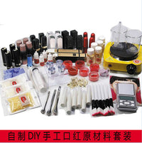 Universal Silicone Lipstick Mold and Aluminum Repair Tool for DIY Lipstick Making