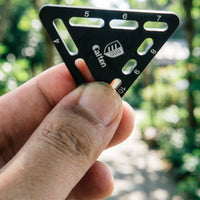 Measuring Function Ball Marker Clip Portable Golf Hat Clip Marker for Golfers