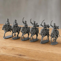 Napoleonic Wars French Cavalry Officer Wargame 3D Printed Miniatures