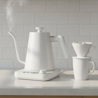 Electric Gooseneck Kettle 304 Stainless Steel Smart Electric Kettle for Baristas
