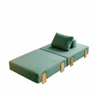 6 Pieces Japanese design Modular pad Sofa Set Foldable transformable Couch Multi-Functional Floor Seating Space Saving for Apartment Dwellers, Students, Young Adults, Bedroom, Lounge Area