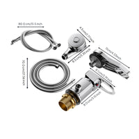 Adjustable salon shampoo faucet