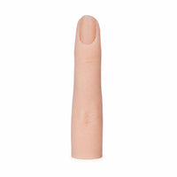 Curved Manicure Finger Model Bone-Like Silicone Finger Model Display