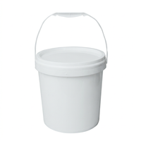Sealed Bucket Lid for Food, Carry Handle Multipurpose Storage, Pressure Resistant Industrial Barrel, - 6L