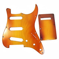 Electric Guitar Pickguard Multi-Part Set Wood Guitar Pickguard Guard Film Musical Accessory