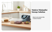 Multi-Compartment Snack Tray Large Capacity Bento Box spill-resistant for Party Hosts