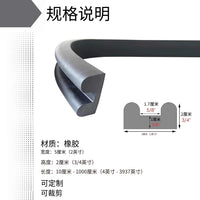 Marine Rubber Bumper Strip for Boat Hull Protection
