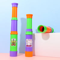 Children's Carrot Telescope, 3-Section Adjustable High-Definition Monocular, Educational Toy