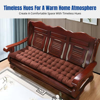 Chair Pad, Thickened, Backrest, Winter Comfort, Old Wooden Sofa, Solid Color