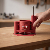 Quick-Adjust Router Lift Base Adjustable Router Lift Rust-Resistant Tool Non-Slip for Woodworkers, Carpenters, DIYers, Workshop