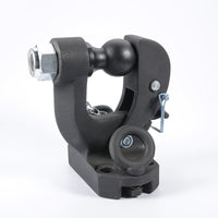 Black Heavy-Duty Trailer Hitch Ball for Prado Off-Road Towing