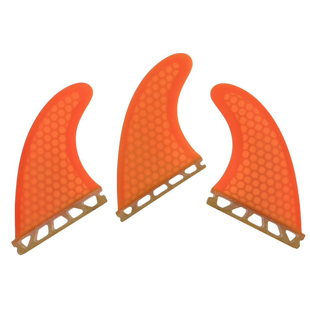 Surfboard Fin Single Tab/FUT System Honeycomb Fiberglass
