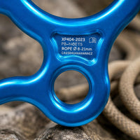 Figure 8 Descender Anodized 8 Loop Descender Adjustable for Firefighters