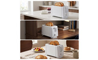 Browning Levels 2-Slice Toaster Compact Wide Slot Toaster Space-Saving Appliance Automatic Eject for Students, Families, Small Kitchens, Dorm Rooms