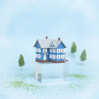 N Scale Building Model Western Design N Scale Scenery Pre-Assembled