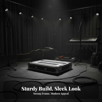 Sound Equipment Holder Case Audio Device Heavy-Duty Transport Enclosure Pressure-Resistant for Stage Performance