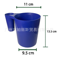 2024跨境新品 泳池清洁工具 化学物质量勺带手柄 水勺 用于泳池