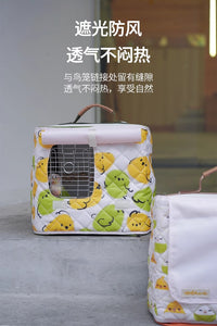 咕噜鸟笼罩衣防尘罩冬天鹦鹉笼子保暖罩鹦鹉笼罩外出笼衣保暖挡风