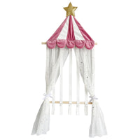 Wall Hanging Organizer with Loops Decorative Hair Bow Holder Sturdy for Girls