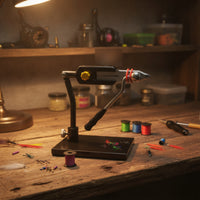 Rotary Fly Tying Vise 360-Degree Benchtop Fly Vise Heavy Duty for Anglers