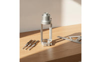 Square Hole Bracket Metal Mortise Jig Machined for Woodworkers, Carpenters