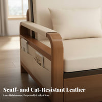 Pull-extendable Sofa Bed Foldable transformable Couch expandableable Space-Saving for Residents, Students, Small areas