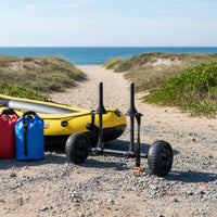 Adjustable Kayak Trolley Upright Design Surfboard Dolly Easy Assembly
