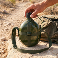 German-Style Portable Large Capacity 304 Stainless Steel Vacuum Insulated Canteen for Outdoor Travel and Training