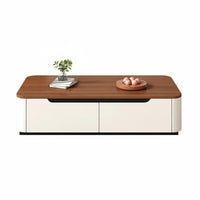 TV Stand Coffee Table Set Strong Load-Bearing Coffee Table and TV Stand Set Scratch-Resistant Entertainment Center for Small Apartments