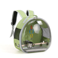 Bird Backpack Carrier Easy Access Bird Carrier with Perch Safe for Vet Visits