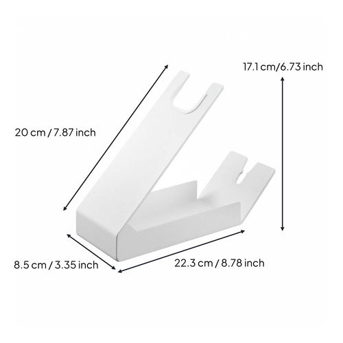 Hair Dryer Stand Space Saving Blow Dryer Holder Stable Base for Vanity, Bathroom