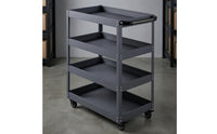 Metal Rolling Tool Cart Mobile Tool Cart with Wheels Sturdy Storage Organizer Portable for Mechanics, Auto Repair Shop