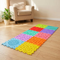 Interactive Sensory Training Mat Educational Balance Practice Mat Safe Floor Pad Focused for Classroom