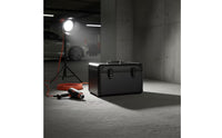 Tool Storage Box Portable Tool Box with Tray Divided Removable for Car Detailers, Workshop, Garage