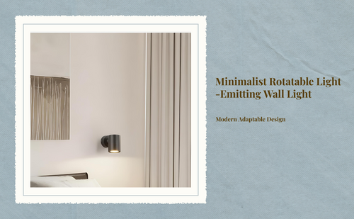 Adjustable LED wall sconce