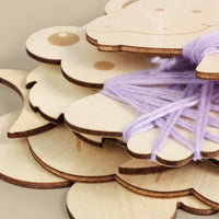 Creature Shape Yarn Winding Toy Stimulates Creativity Yarn Wrapping Craft Kit