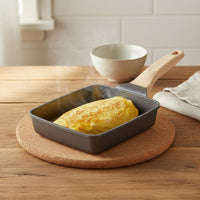 Tamagoyaki Pan Titanium Coating Square Omelette Pan Thickened Body