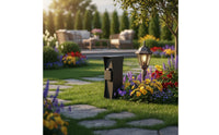 Outdoor Power Outlet Post Easy Installation Outdoor Socket Pedestal Shielded Covers Electrical Hardware
