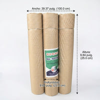 Welded Galvanized Wire Mesh, Steel 10x10mm, 1m x 15m Roll, for Construction and Fences