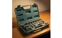 14 Pieces Automotive A/C Clutch Removal Tool Complete Compressor Clutch Puller Sturdy Long-Lasting for Auto Repair Shop