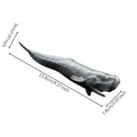 Realistic Animal Model Screen Play Marine Mammal Toy Cetacean Figure Figurine for Learning