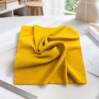 CEY Crinkled Ice Silk Wide-Leg Pants Skirt Shirt Fabric Imitation Cotton Linen Stretch Polyester