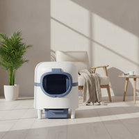 Automatic Litter Box Pull-out Enclosed Litter Box for Cats, Living Room, Apartment