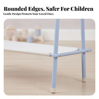 Triangular-Frame Clothes Rack with Shelf Freestanding Clothing Organizer