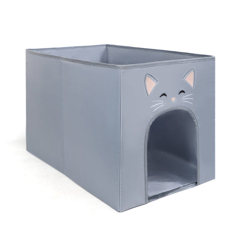 Cat Litter Enclosure Easy-Topet Hygiene Supply Removable for Travel