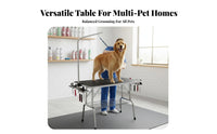Folding Pet Grooming Table Heavy-Duty Dog Grooming Table Easy to Clean for Professional Groomers, Home Use