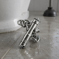 Double Chain Pipe Cleaner Reusable Toilet Drain Snake Flexible Coil